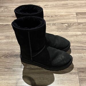 UGG Classic Black Winter Boots